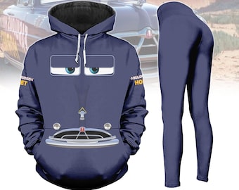 Disney Cars Doc Hudson Hoodie, Women Leggings, Lightning McQueen Doc Hudson Shirt, WDW Disneyland Cars Land, Doc Hudson Costume Cosplay