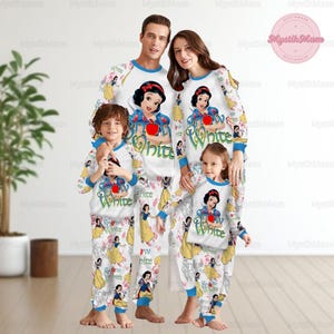 Snow white pajamas Etsy Canada