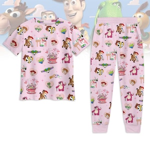 Disney Toy Story Pajamas Set, Pajamas Family, Magic Kingdom Holiday Pajamas, Disneyland Set Of Pajamas, Family Trip Shirt, Gift For Fan