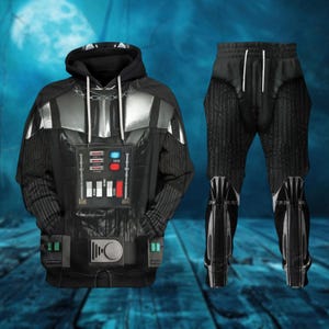 Darth Vader Costume Cosplay, Star Wars Shirt, Star Wars Joggers, Anakin Skywalker Hoodie, Dark Side Tee, Star Wars Halloween Costume