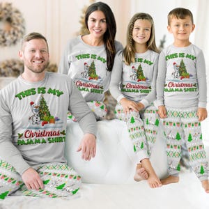Olaf family pajamas hotsell