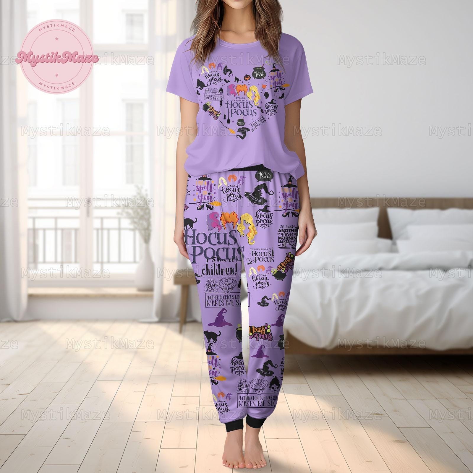 Hocus pocus women's pajamas hotsell