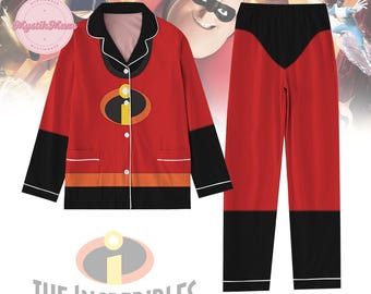Christmas the Incredibles Cosplay Pajamas Set Disney Pixar Shirt Incredibles Costume Pajamas Family Magic Kingdom Tee Gift for Fan Etsy Canada