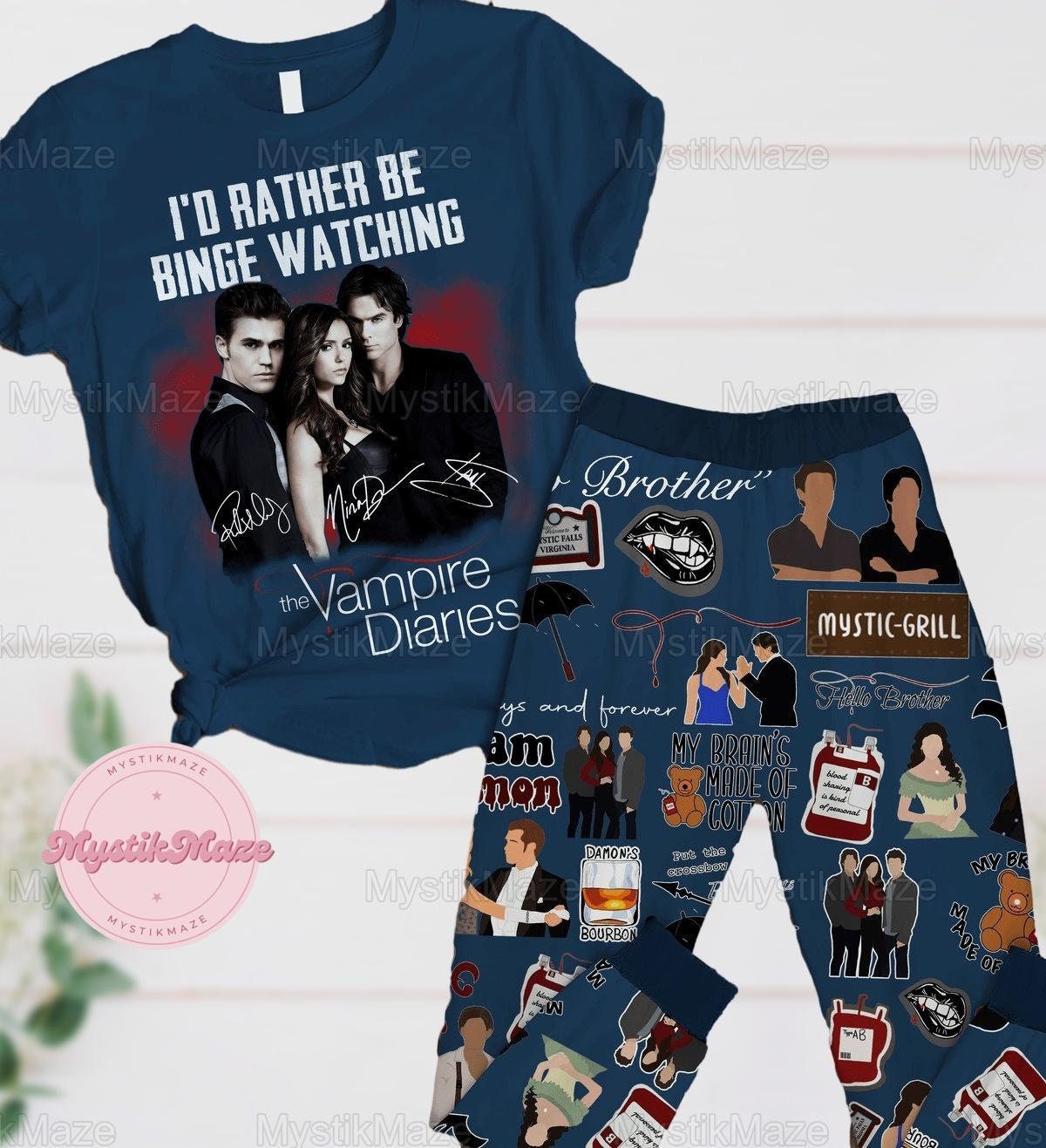 Vampire diaries pjs hotsell
