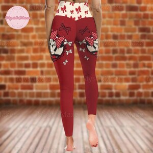 Personalized Minnie Hoodie Legging, Minnie Mouse Hoodie, Disney Trip Shirt, Minnie 3D Hoodie, Workout Leggings, Halloween Disney Shirt