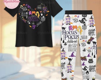 Walmart hocus pocus pajamas sale