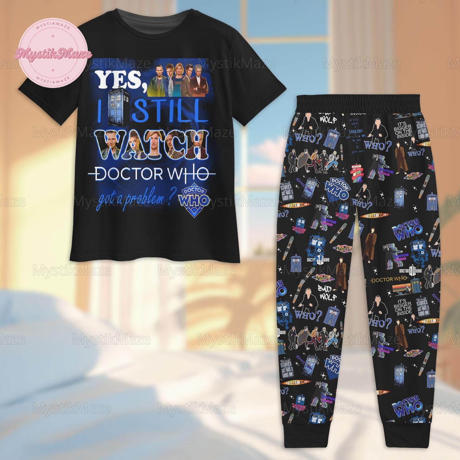 Doctor Who Pajamas Etsy UK