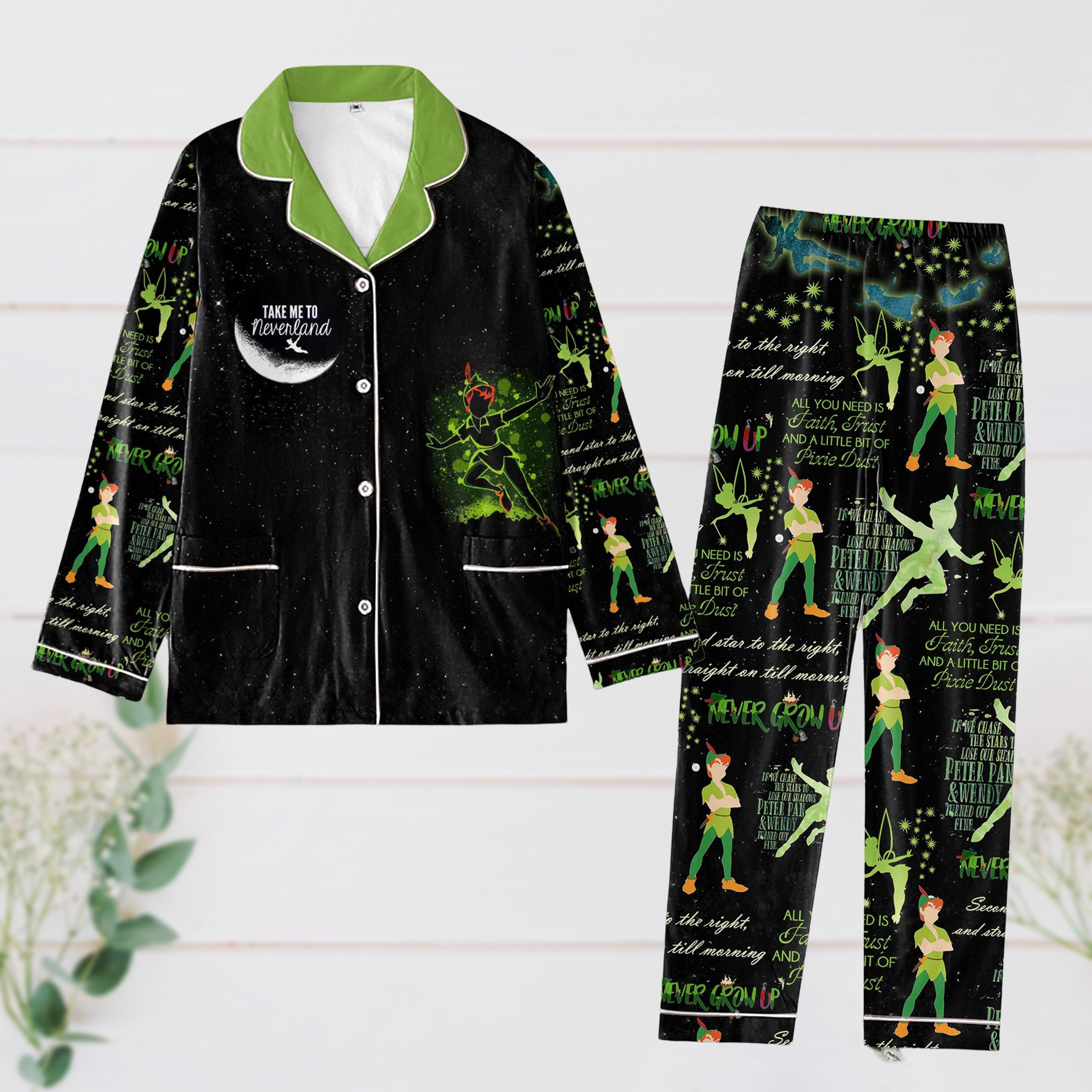 Peter Pan Pajama Etsy UK