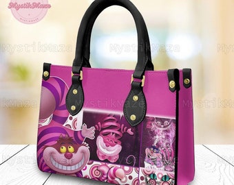 Cheshire Cat Leather Bag, Cheshire Cat Handbag, Cheshire Cat Handbag, Cheshire Women Handbag, Cheshire Shoulder Handbag, Cheshire Cat