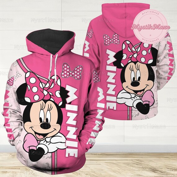 Minnie Hoodie Legging, Minnie Mouse Adult Hoodie, Minnie Trendy Hoodie,  Minnie Womens Legging, Minnie Workout Legging, Gift for Her - Etsy