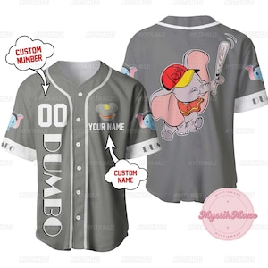 Personalized Dumbo Jersey, Dumbo Baseball Jersey, Dumbo Jersey Shirt, Dumbo Football Jersey, Dumbo Athletic Jersey, Dumbo Jersey Men