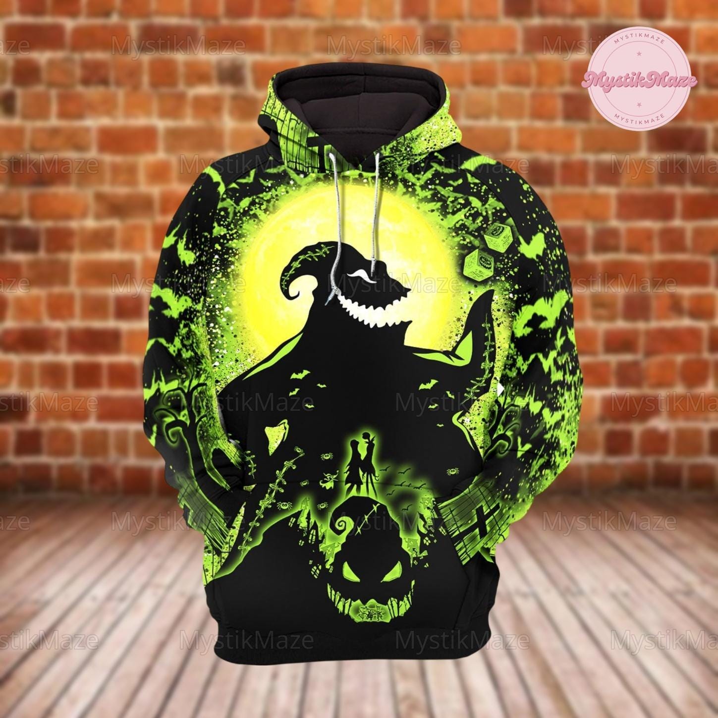 Halloween Oogie Boogie Hoodie, Oogie Boogie Legging, Nightmare