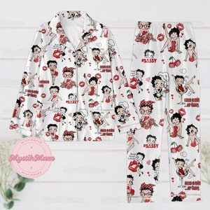 Betty boop sleepwear set sale