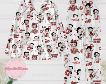 Pyjama Betty Boop Etsy France