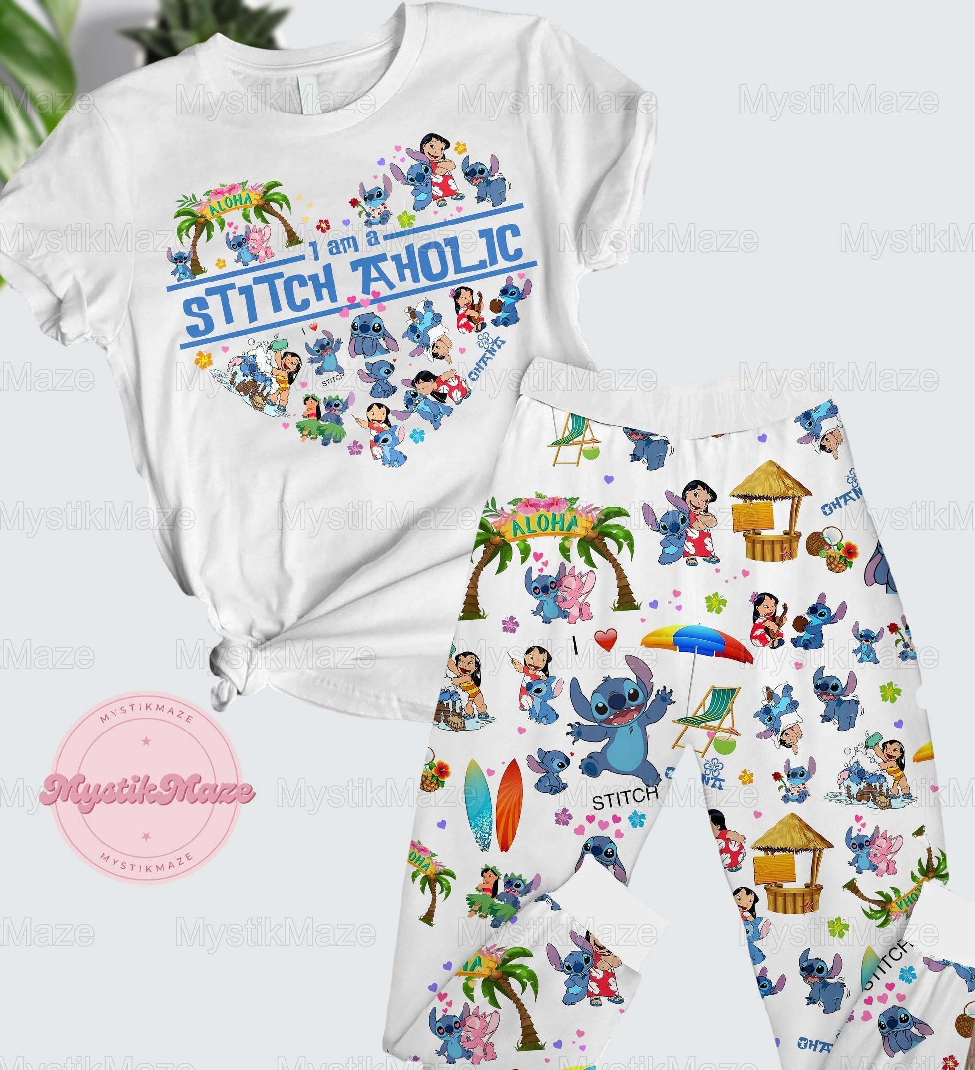 Pijama conjunto - Lilo & Stitch - Filú Tienda Friki
