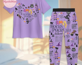 women's hocus pocus pjs