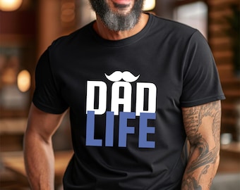 Camiseta "Vida de papá" / Regalo divertido para el Día del Padre / Camiseta con estampado genial para papá / Regalo de cumpleaños para papá / Regalo de los hijos o la esposa