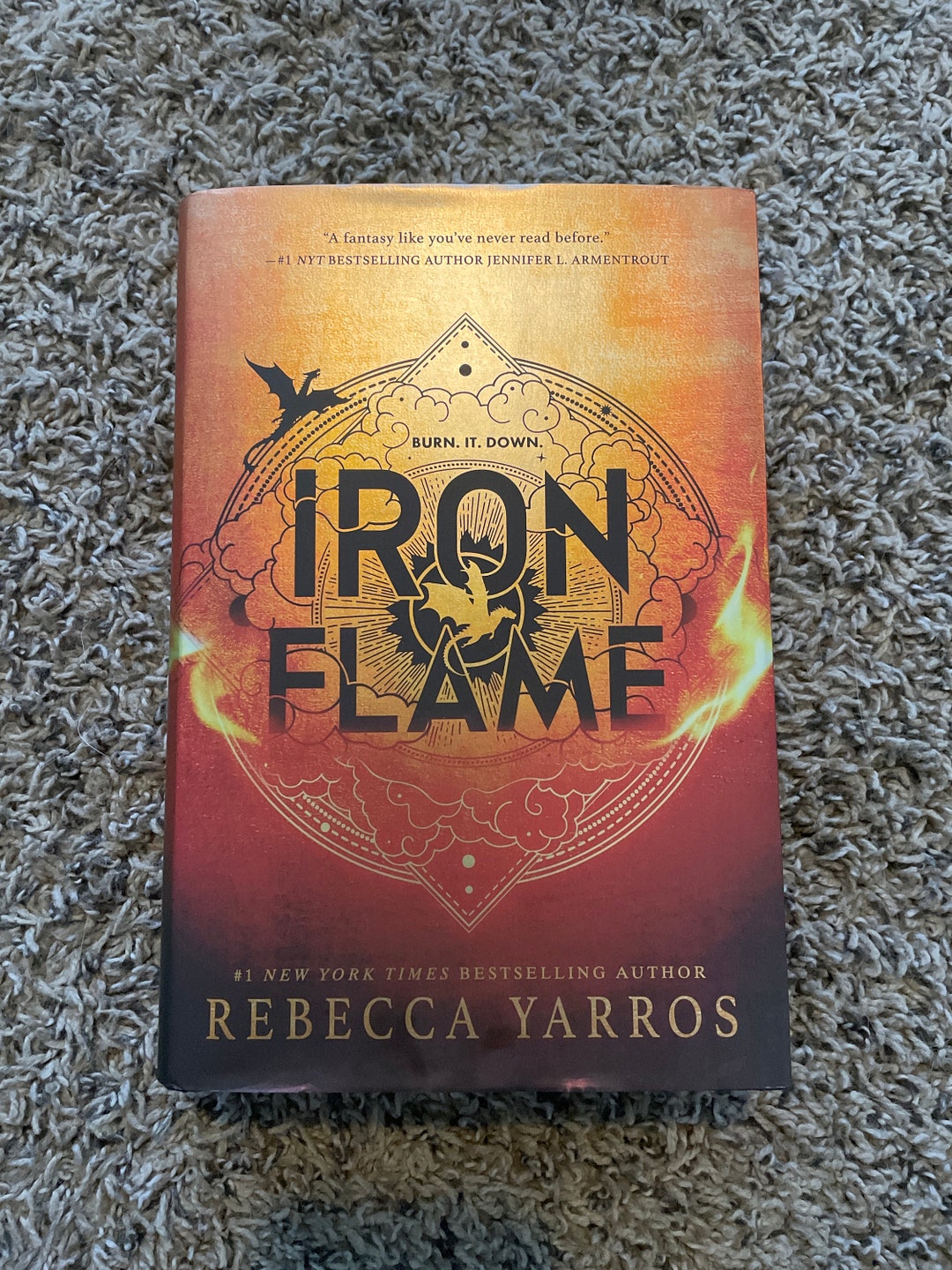 Iron Flame by Rebecca Yarros Etsy UK