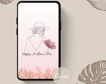 Gift Mother's Day | Last minute gift | Digital card Mother's Day customizable | eCard for Mother's Day | print | Whatsapp