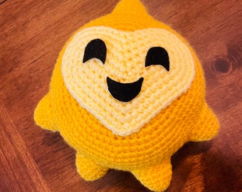 Crocheted Wishing Star Plushie