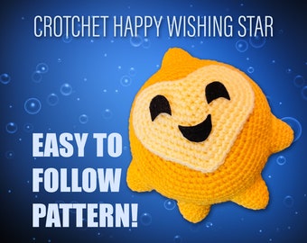 Crochet Happy Wishing Star Pattern