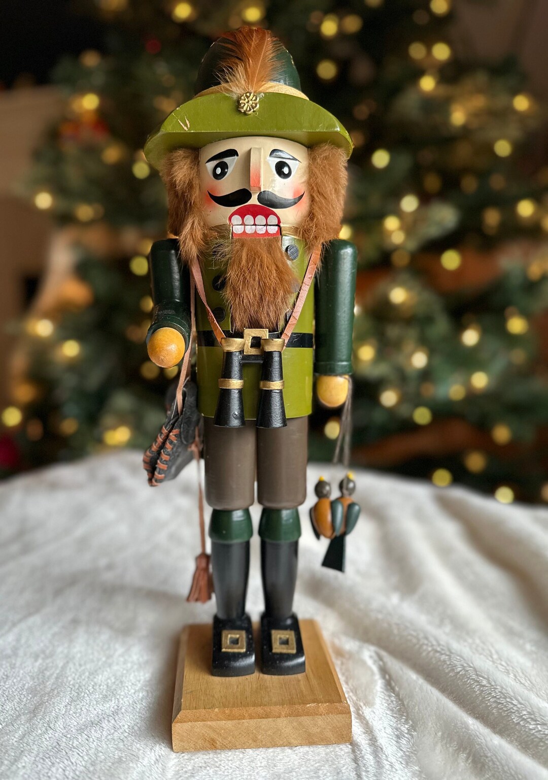 Very Rare Nutcracker Village Nutcracker Duckhunter 1997 Etsy