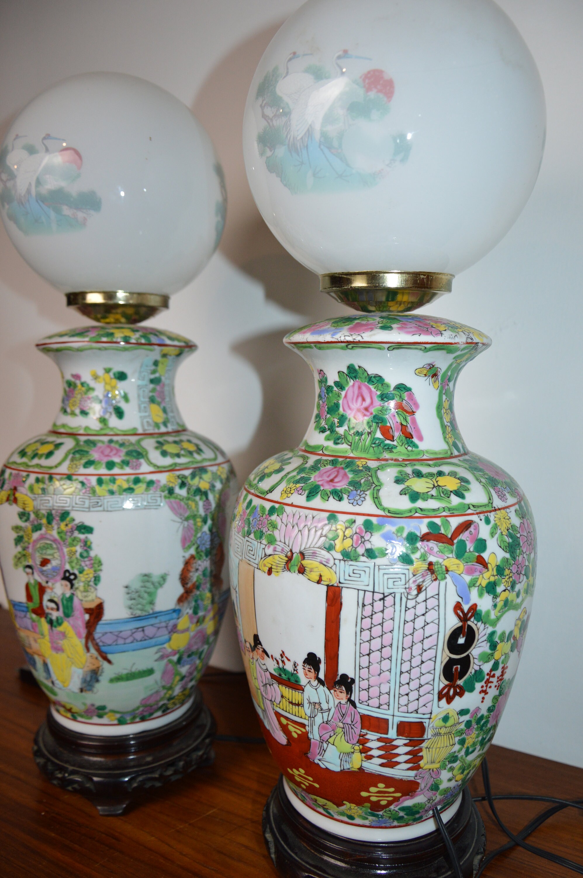 Antique chinese 2024 porcelain lamps