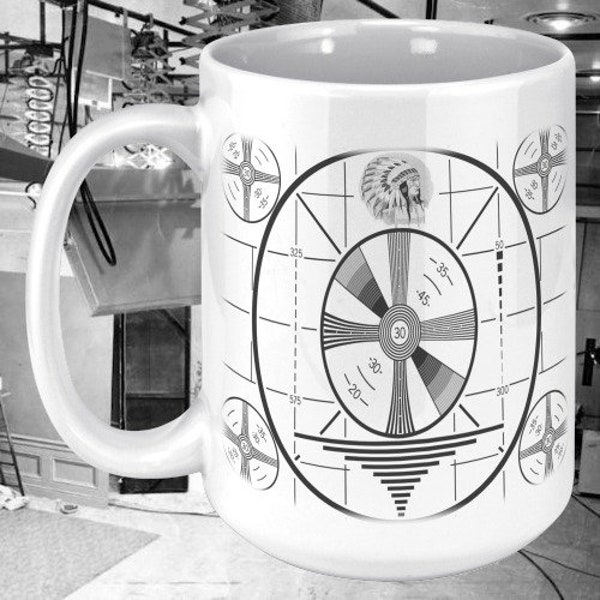 TV Test Pattern Mug