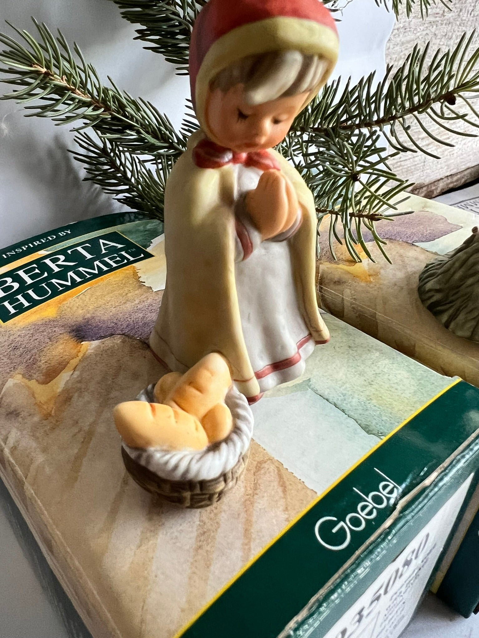 Berta Hummel Nativity Set peasant Girl With Etsy