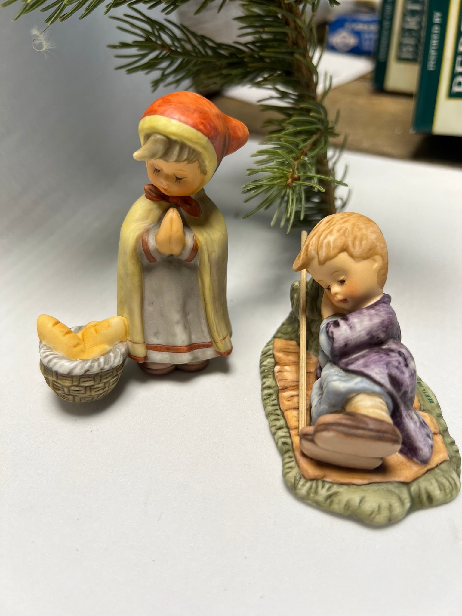 Berta Hummel Nativity Set peasant Girl With Etsy