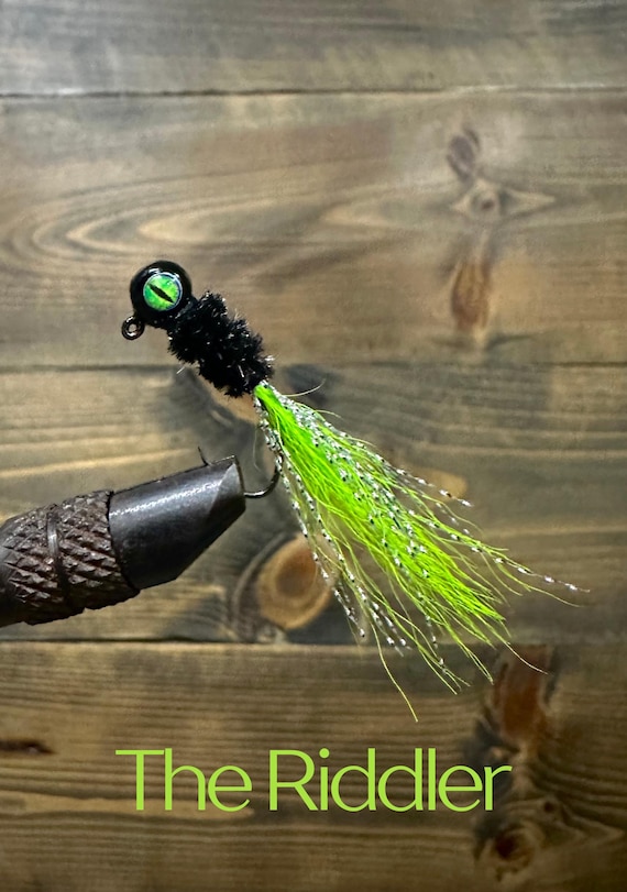 Jp's Hand Tied Jigs: Bucktail Crappie Hair Jigs - Etsy