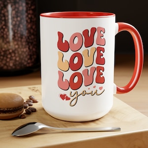 Ich liebe dich Becher, süße Geschenke für Freund, liebe dich Becher, Valentinstag Geschenk, Valentinstag Becher, Valentinstag Becher, Kaffeetasse,