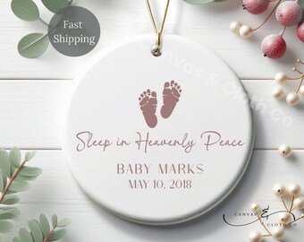 Baby Memorial Ornament, Miscarriage Ornament, Stillbirth Keepsake, Carried For A Moment , Stillborn Ornament, Custom Baby Loss Ornament