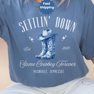 Custom Last Rodeo Bachelorette Shirts Same Cowboy Forever Last Hoedown Country Bach Nashville Bachelorette Party Cowgirl Bridal Party Shirts