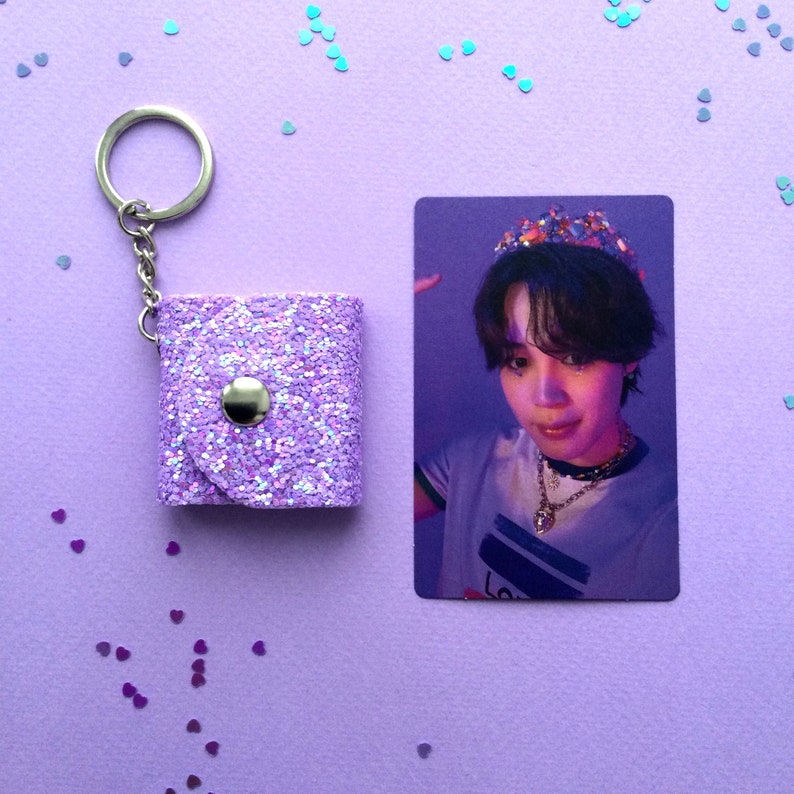 MXHBSTP 2Pcs Mini Photo Album, Small Photo Book Keyring, Photo Album Scrapbook Keyring Small Keyring Pockets Photo Key Accessories For Family Couples