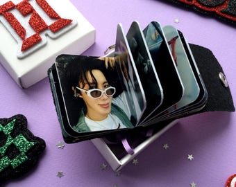 ジョングク ミニフォト BTS JK ミニフォトブックキーホルダー |バンタン・ジョングク ミニ