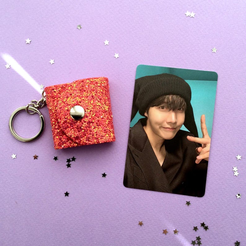BTS J-hope Mini Photobook Keychain | Bangtan Hobi Mini Photo Album ...