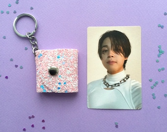 BTS Jin Mini Photobook Keychain | Bangtan Worldwide Handsome Mini