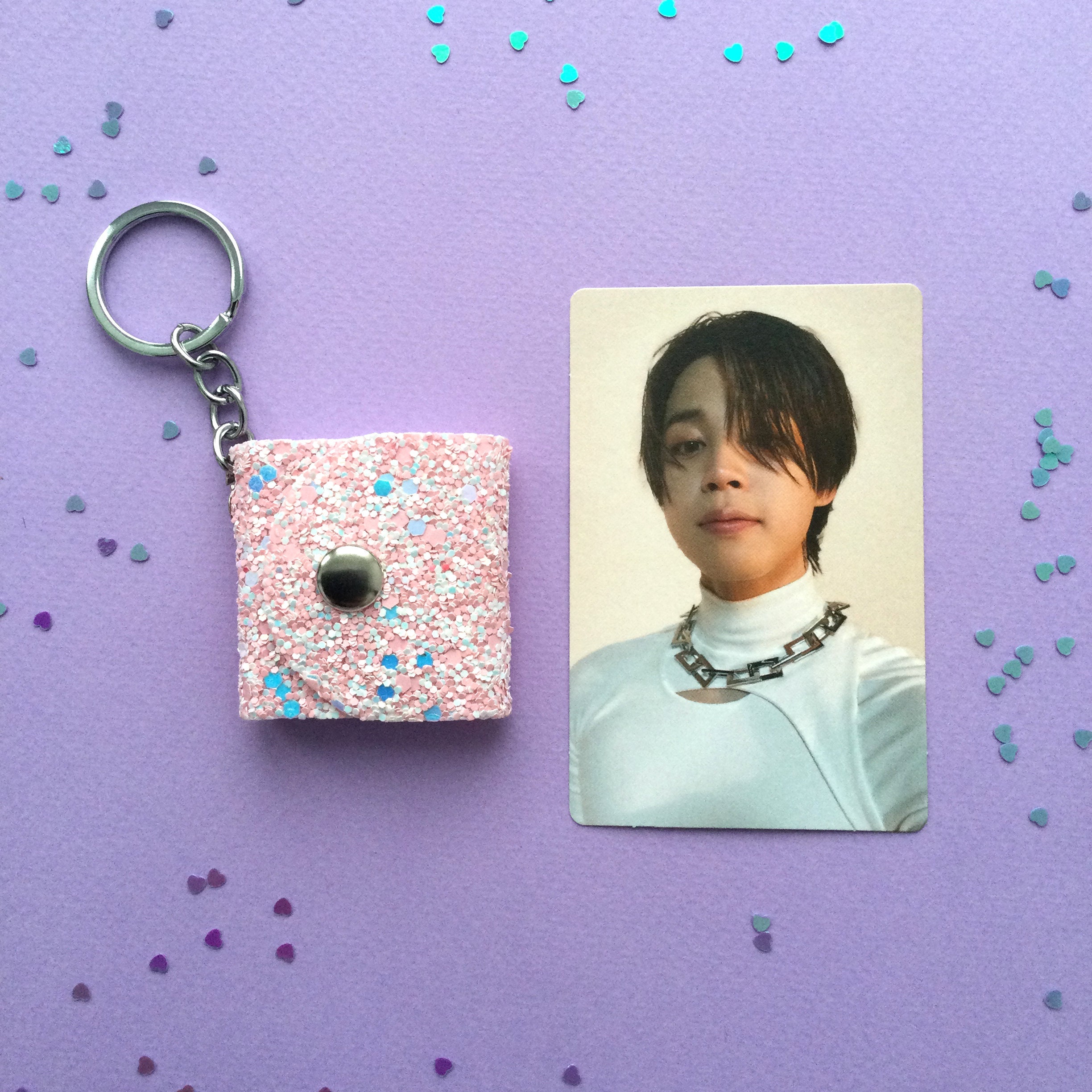 BTS Jin Mini Photobook Keychain | Bangtan Worldwide Handsome Mini