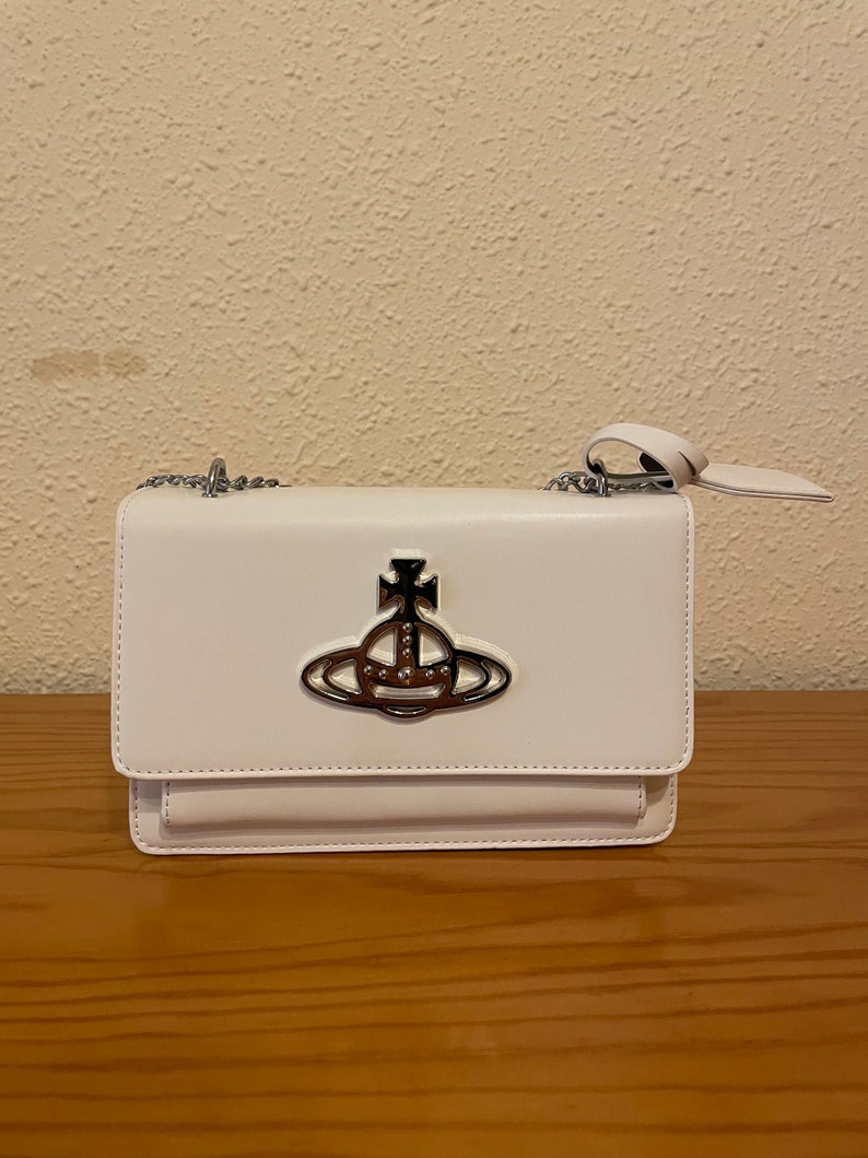 Vivienne Westwood Shoulder Bag White Etsy
