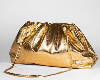 Metallic Dumpling Bag