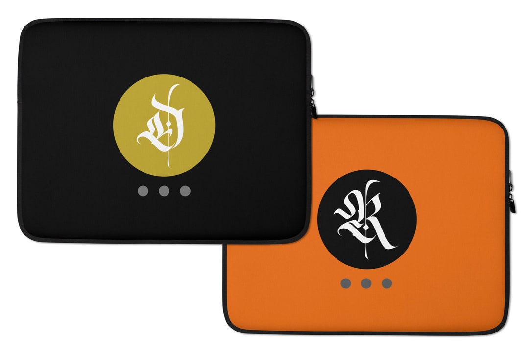 Two 2 Personalized Laptop Sleeves 15 Inch Various Colors Custom