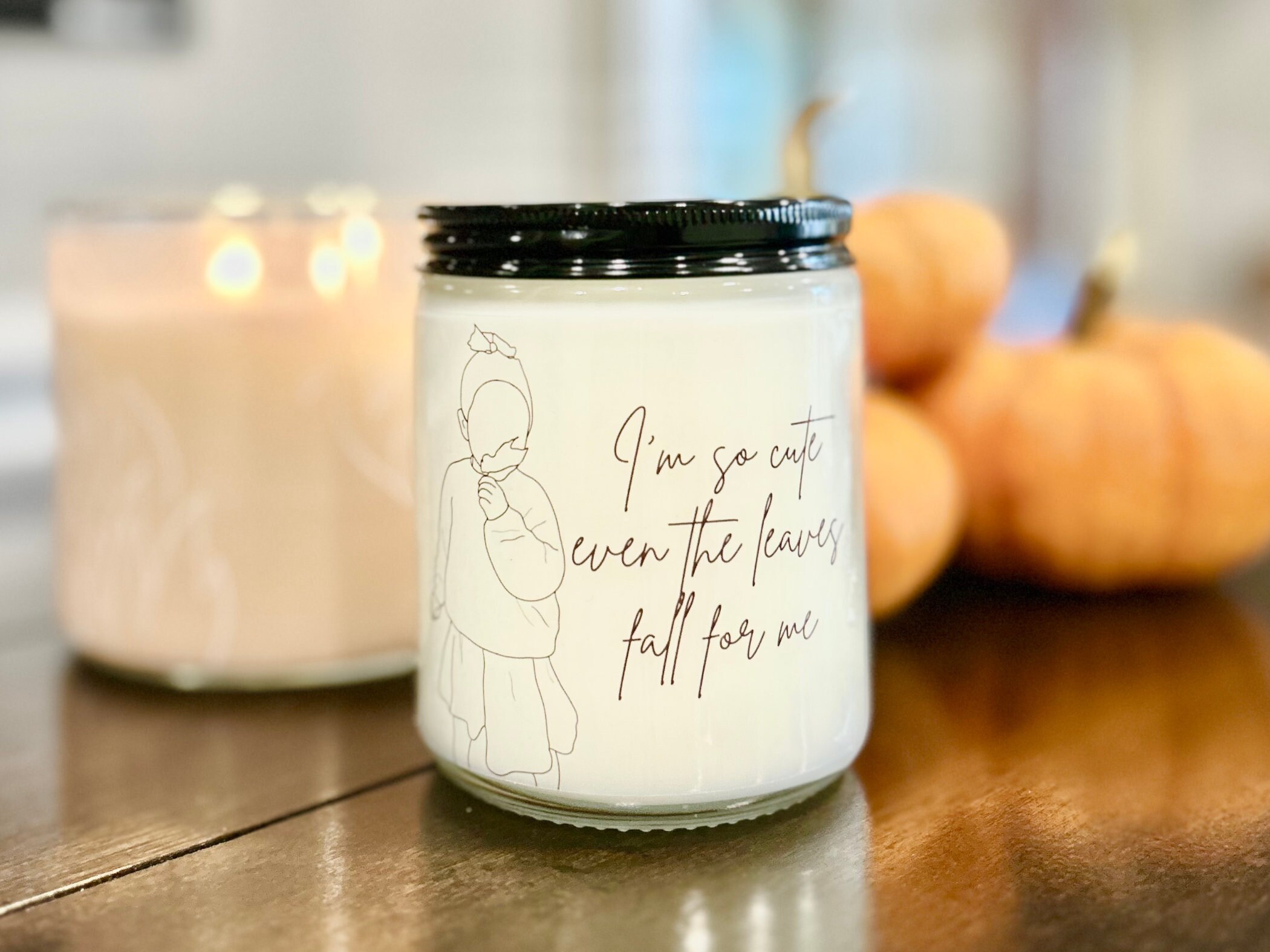 Personalized Candle Create Your Own Custom Portrait Candle Soy Candle