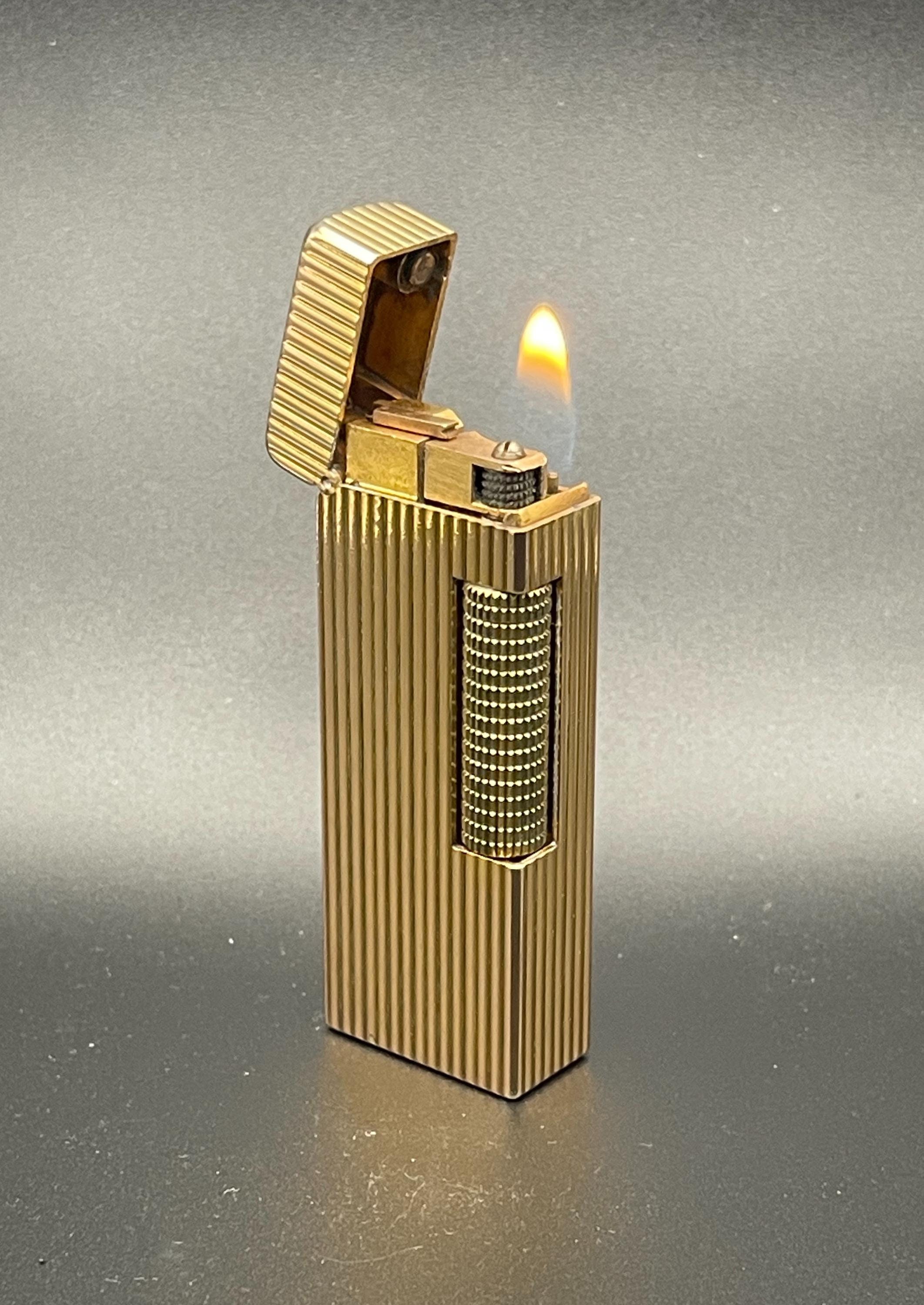 Dunhill Rollagas WORKING Vintage Lighter W/gold Plated Dunhill Rollagas WORKING Vintage Lighter W/gold Plated