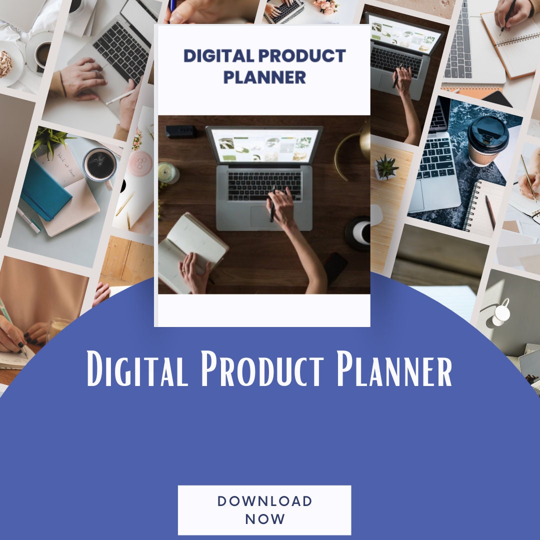 Digital Product Planner - Etsy