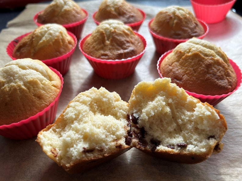 Dinkel Muffins Backzubereitung Set Bild 6