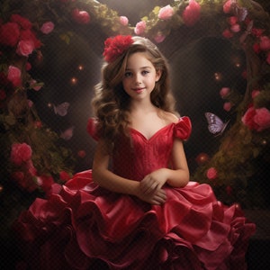 Ethereal Heart Valentine Digital Backdrop! Maternity backdrop, Fine art backdrop, studio backdrop, Children backdrop, Heart backdrop,