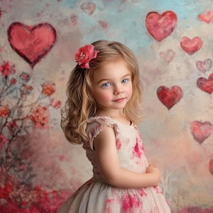 Fine Art Heart Digital Backdrop! Valentine backdrop, Heart backdrop, Fine art backdrop, Maternity backdrop, Newborn backdrop,