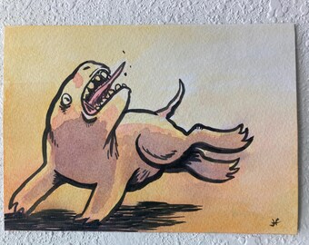 don’t look back, original art