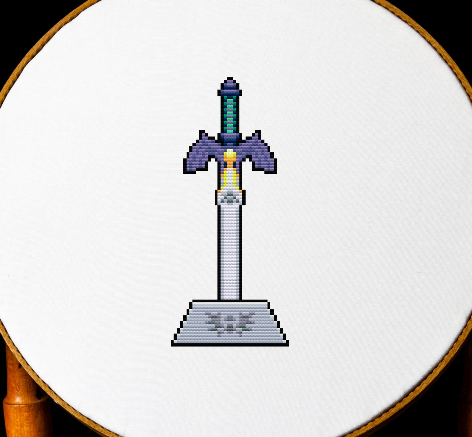 zelda オーダーページ Zelda Cross Stitch Pattern,sword Cross Stitch, Game Cross